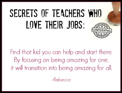 Secrets of teachers who love their jobs: focus on a child 